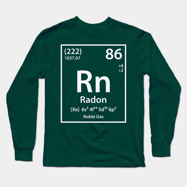 Radon Element Long Sleeve T-Shirt by cerebrands